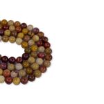 Monkay Jasper Doğaltaş Dizi Küre Kesim  10 mm  36 Adet  40 cm  A Kalite