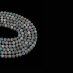 Amazonit Dizi Küre Kesim  6 mm  66 Adet  40 cm