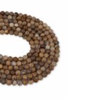 Jasper Dizi Küre Kesim  6 mm  60 Adet  40 cm