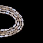 Sedef Dizi Damla Kesim  6x12 mm  33 Adet  40 cm