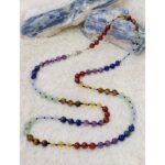 7’li Çakra Doğal Taşı Kolye