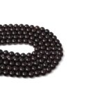 Lal Taşı (Granat) Dizi Küre Kesim  8 mm  46 Adet  40 cm  A+ Kalite