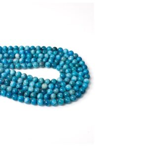 Apatit Dizi Küre Kesim  8 mm  48 Adet  40 cm  AAA+ Kalite