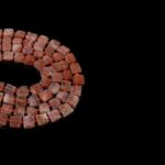 Güneş Taşı Doğaltaş Dizi 10x5 mm  36 Adet  40 cm