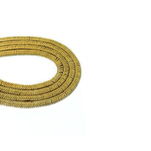Hematit Dizi Gold Renkli  6x2 mm  220 Adet  40 cm