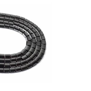 Hematit Dizi Kanallı Kesim  7x7 mm  58 Adet  40 cm