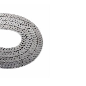 Hematit Dizi Gümüş Renkli Çavuş Kesim  8x3 mm  58 Adet  40 cm  A Kalite