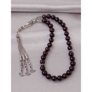 Lal granat doğal taş tesbih