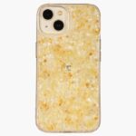 Sitrin Kristal Kuvars  Doğal Taşlı Özel Tasarım İphone 13/14 Telefon Kılıfı