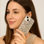 Florit Kristal Kuvars Doğal Taşlı Özel Tasarım Iphone 13 İphone 14 Telefon Kılıfımız - Görsel 2