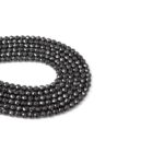 Hematit Dizi Faset Kesim  6 mm  60 Adet  40 cm  A+ Kalite