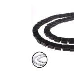 Hematit Dizi Kanallı Renkli Kesim  8x8 mm  35 Adet  40 cm