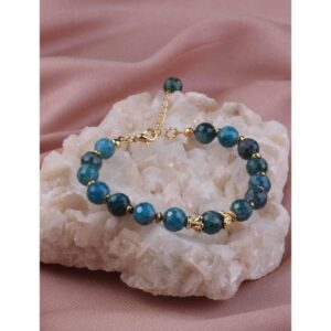 Doğal Apatit Taşlı Bileklik
