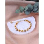 Kaplangözü Doğaltaş Kadın Bileklik  8mm A Kalite 18cm + 4cm Uzatma