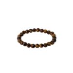 Kaplangözü Doğaltaş Bileklik Faset Kesim 8mm  20cm  Elastik İpli