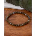 Labradorit Doğaltaş Bileklik A Kalite 6 mm  20 cm  Elastik Yapı Erkek & Kadın Her Yaşa İdeal