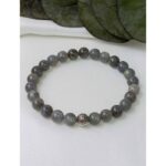 Labradorit Doğaltaş Bileklik A+ Kalite 8 mm  18 cm Elastik