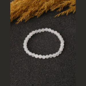 Selenit taşlı doğal bileklik: