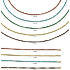 Su Yolu Kolyeler ve Bileklikler Modeller Sarı Beyaz Altın Tasarımlar