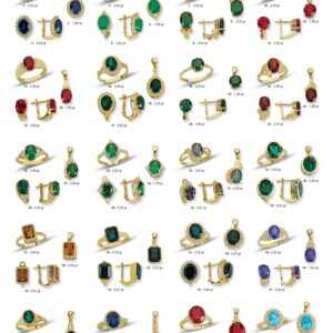 Altın Setler Safir Yakut Zümrüt Kehribar Ametist Akik Toptan Fırsat