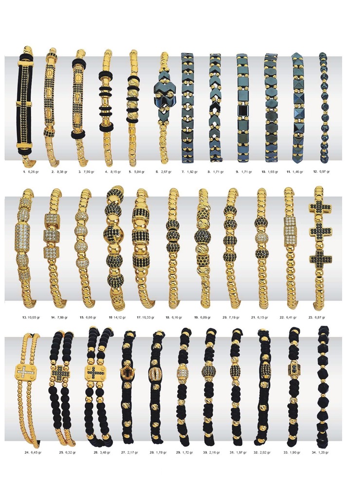 Altın Doğal Taşlı Bileklikler Her Yaşa Uygun İpli Tasarımlar Sizlere