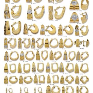 Altın Küpeler Gösterişli Zarif Tasarımlar Hayalet Modeller Sizlere