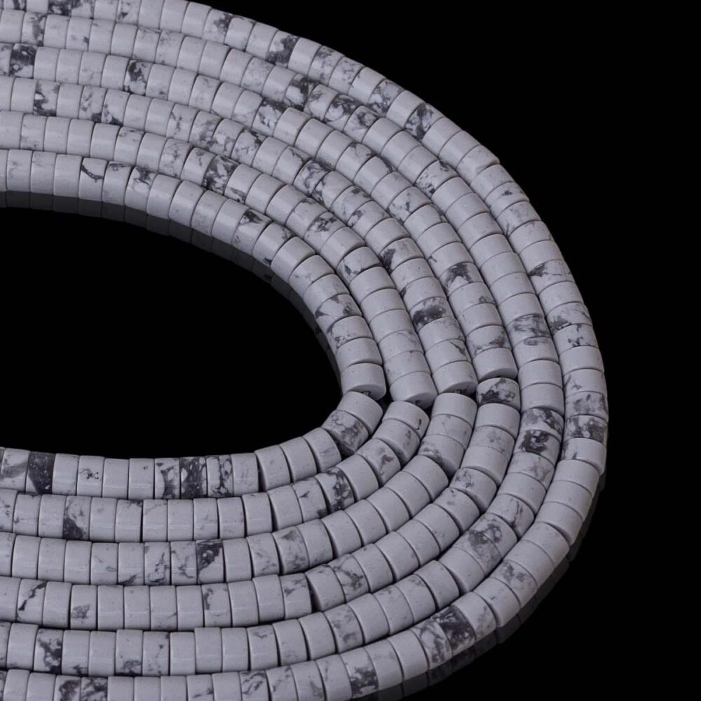 Havlit Doğaltaş Dizi Silindir Kesim 4x2 mm Yaklaşık 145 Adet 40 cm